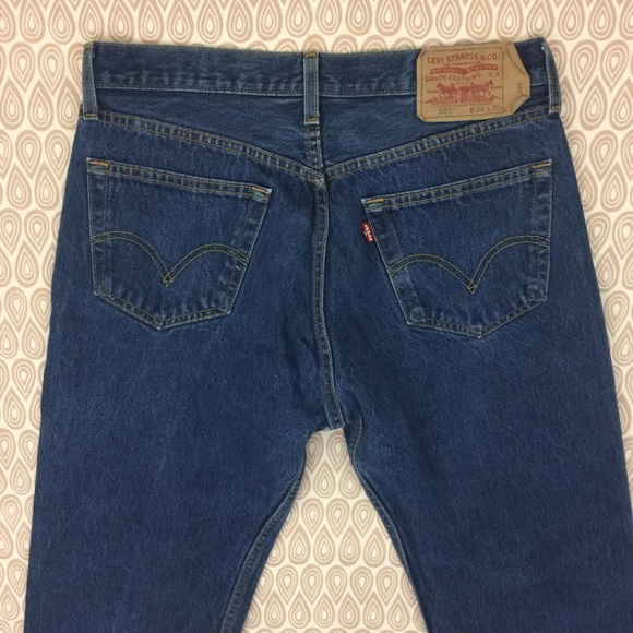 Levi's Jeans Vtg Levis 5xx Mens Button Fly Jeans Sz 32x27 F84